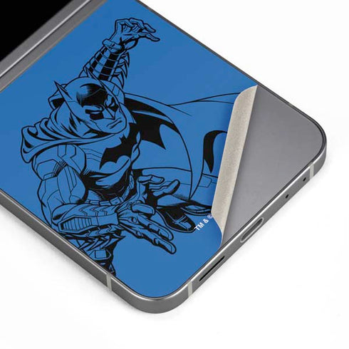 DC Comics Batman Comic Pop Galaxy Z Flip6 Skin